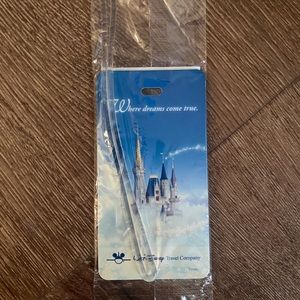 Disney travel tag for luggage, never used!